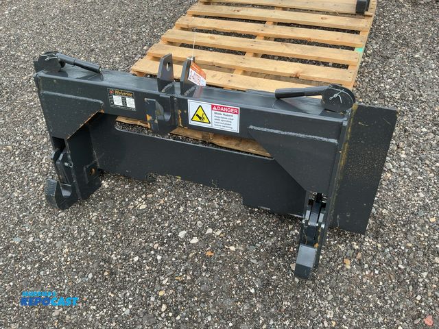Lot 2-40769 - New Wolverine Skid Steer to 3-point Quick Hitch Adapter, Model PT-16-02C, Class II, 135 lbs