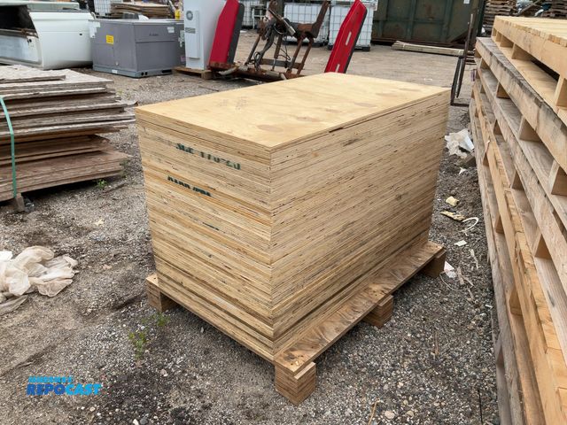 Lot 2-96241 - Lot of (40) pieces of 47 1/4” x 25” x 3/4” plywood