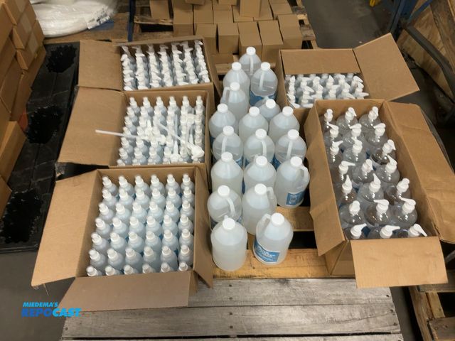 Lot 2-74945 - Skid of The Upper Hand Antiseptic Hand Sanitizer.