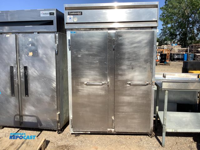 Lot 2-76798 - Continental Freezer - 2-door with measurements of approximately 77” x 33.5” x 49.5”