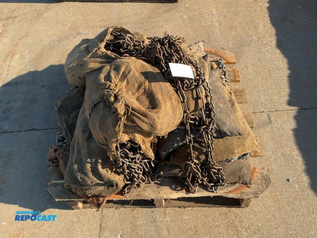 Lot 2-11191 - Skid of Tire Chains for Semi Trucks