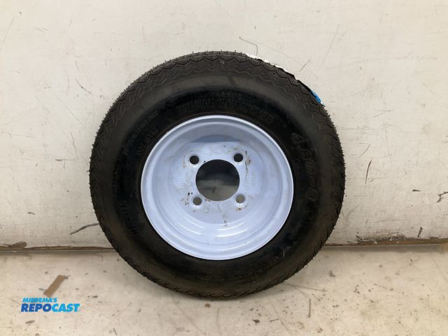 Lot 2-19729 - Hi-Run Boat Trailer Tire Assembly Tire Size 4.80-8 4PR Tread SU01 Wheel Size 8x3.75 Bolt Pattern 4-4...
