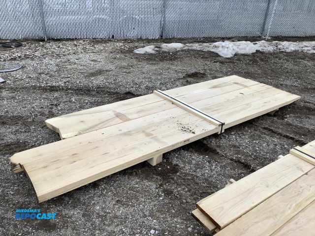 Lot 2-92340 - Layer of approx 43" x 8'-11' Long 8/4 Red Oak