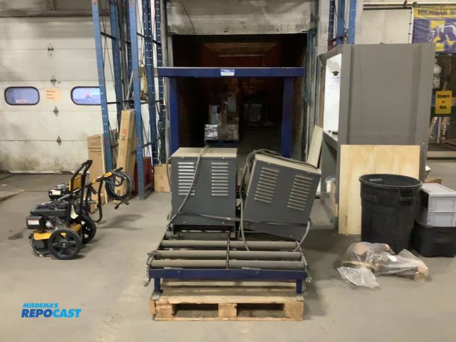 Lot 2-19686 - Lot of (3) Including (2) Electro Networks VT-05 Motive Power Battery Chargers and 43” W x 44” L x 62...