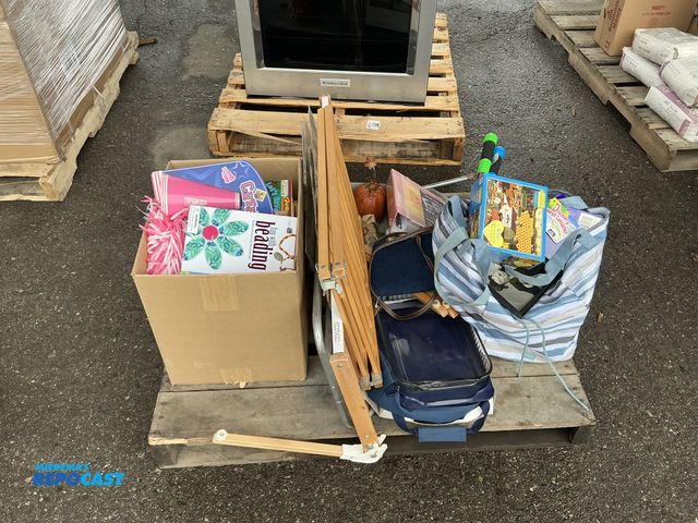 Lot 2-94398 - Skid Lot of Miscellaneous Items, some include puzzles, photo album, water guns, toys, and more