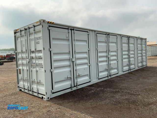 Lot 2-40149 - 2026 40’L x 8’W x 9’ 6”T High Cube Shipping/Ground Container, swing doors on one end and four sets o...
