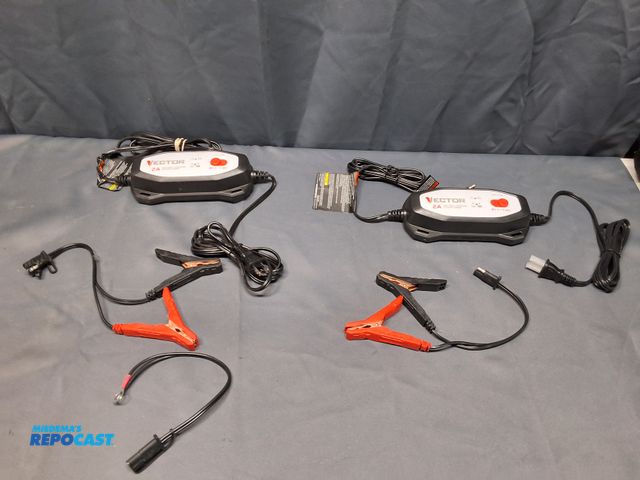 Lot 2-96417 - (2) 2A BATTERY CHARGER &amp; MAINTAINER'S