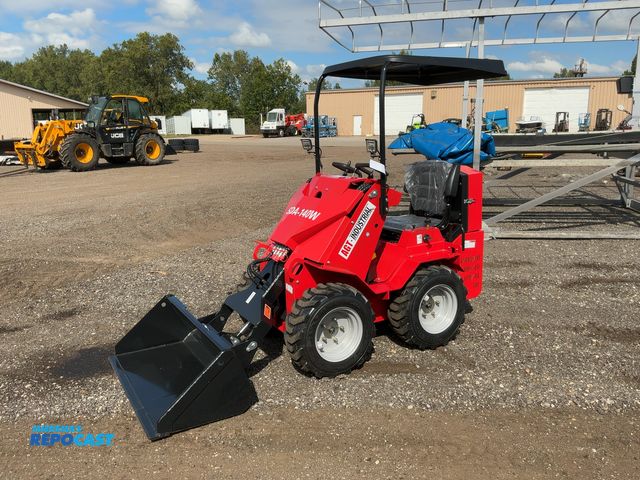 Lot 2-20503 - 2026 AGT Industrial SDA-140W Ride-On Skid Steer Wheel Loader