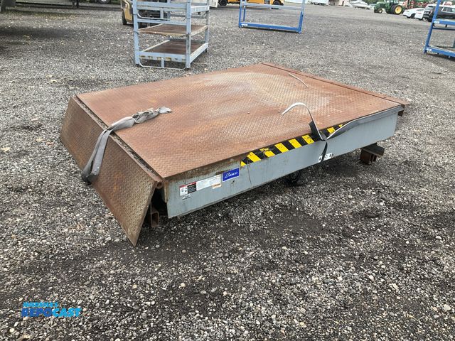 Lot 2-41642 - Serco HL hydraulic raise/lower dock plate (no wiring or controls), 30,000 lb capacity, main steel pl...