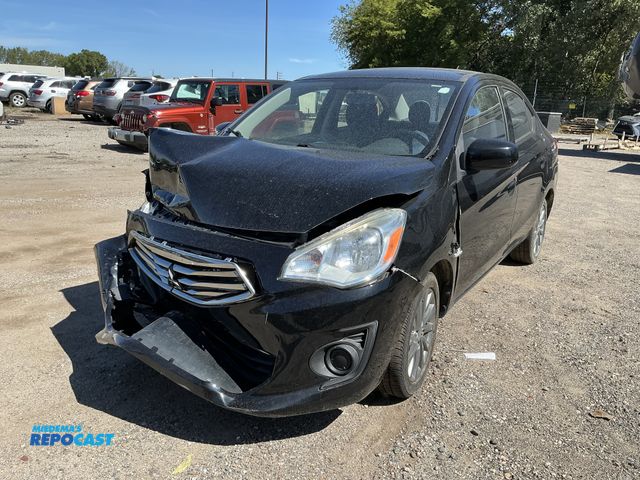 Lot 2-33421 - 2018 Mitsubishi Mirage ES Sedan FWD