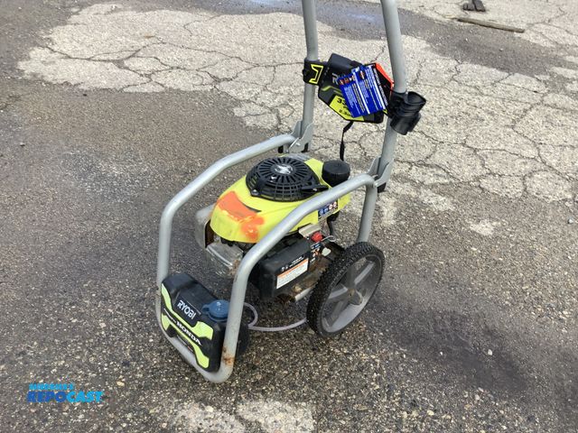 Lot 2-68375 - ryobi pressure washer no hoses- needs a carb tune up
