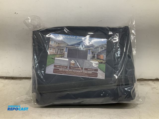 Lot 2-95187 - Insulated Garage Door Curtain for 16x7ft Door