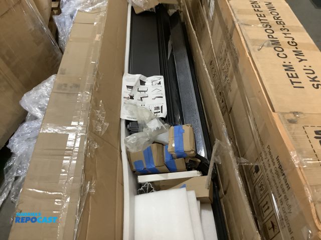 Lot 2-96757 - Black metal gate door.