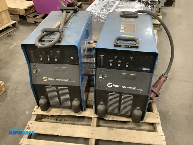 Lot 2-93946 - Skid lot of (2) miller auto invisions