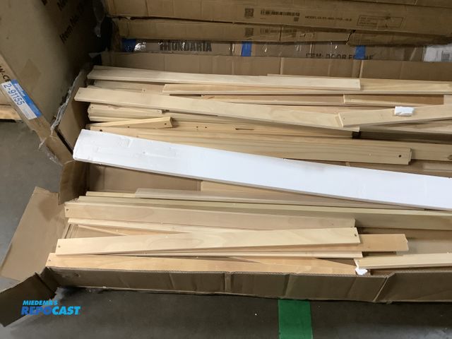 Lot 2-96592 - Twin Size Bed Light Wooden Twin bunk bed. Item# BF200-M-T