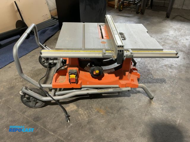 Lot 2-53614 - Ridgid R4513 10” Portable Table Saw(DOBSON)