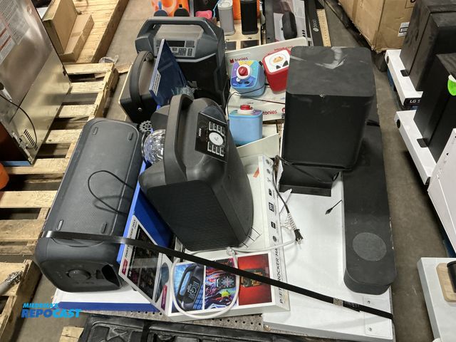 Lot 2-23926 - Skid of Many Assorted Speakers including Portable, Wi-Fi, Party, etc