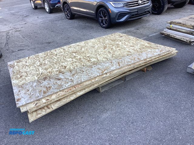 Lot 2-76651 - Skid lot of plywood boards approx. 62” x 100” x 1”