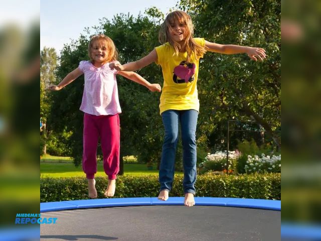 Lot 2-74980 - Costway 16Ft Trampoline Pad Replacement Safety Pad with Fixing Straps (Blue), 14 Feet Waterproof and...