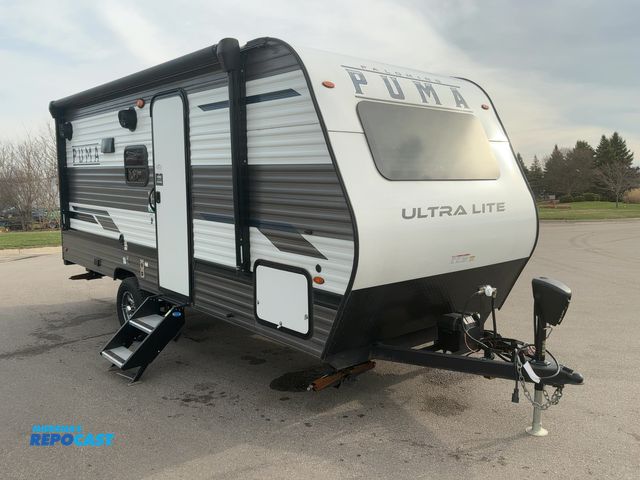 Lot 2-94806 - 2023 Forest River 16DSX Puma Ultra Lite Camper Travel Trailer