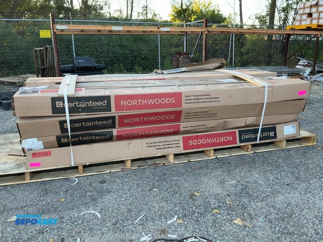 Lot 2-33102 - Pallet of northwoods S7” sable brown siding 6010629