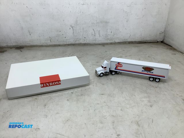 Lot 2-35397 - WinRoss Brown Transfer Co. 75th Anniversary vintage die-cast semi-truck