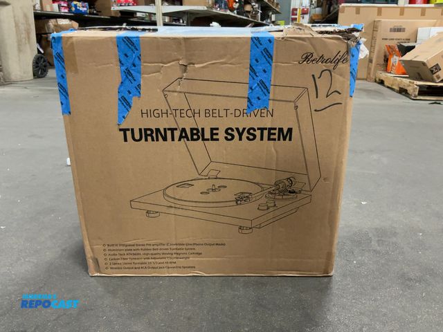 Lot 2-32605 - Retrolife High-Tech Belt-Driven Turntable System