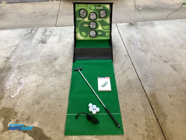 Lot 2-94609 - New New Portable Putting Roll and Score by MD Sports. One-step assembly, ready to play in seconds
Po...