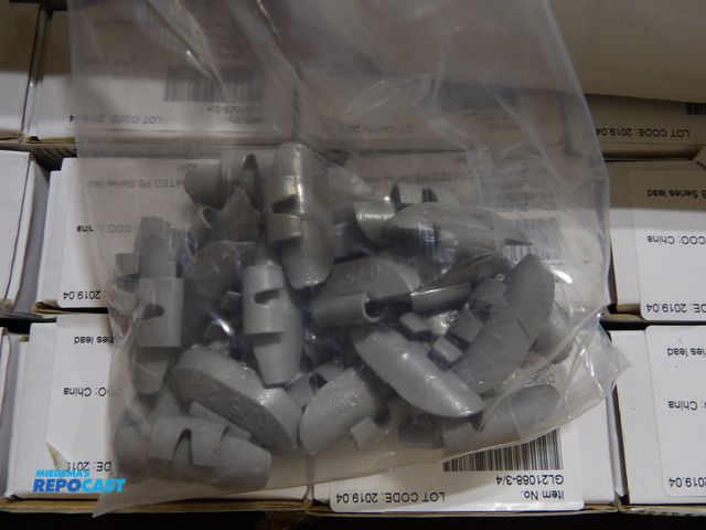 Lot 2-53067 - lot of (500) new 3/4oz wheel weights
