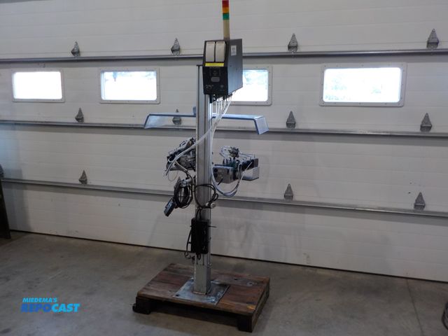 Lot 2-30280 - Video Jet Model SERC25 barcode ink printer. (2) Auto print printers. Adjustable height. 115 volt pow...
