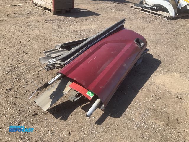 Lot 2-11744 - Skid semi truck cab fairing and side skirt rubber edges, used