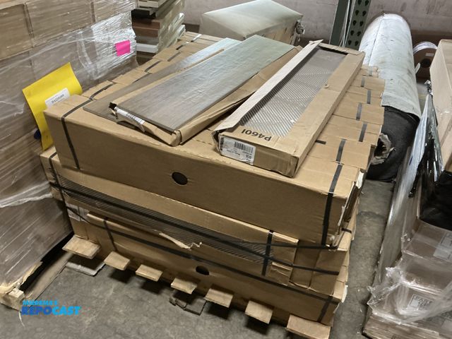 Lot 2-34888 - Skid of Porcelain Tile Flooring, 8x36”, 12 sq ft per box, approx 45 boxes total