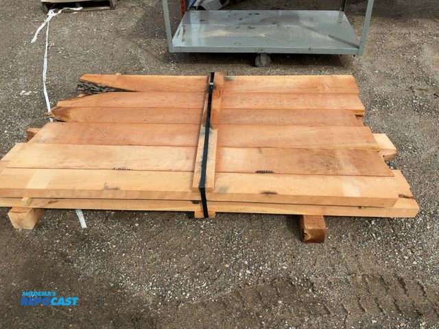 Lot 2-93632 - 2-layers of 8/4 Cherry Boards - approx. 44"w x 5-6' long