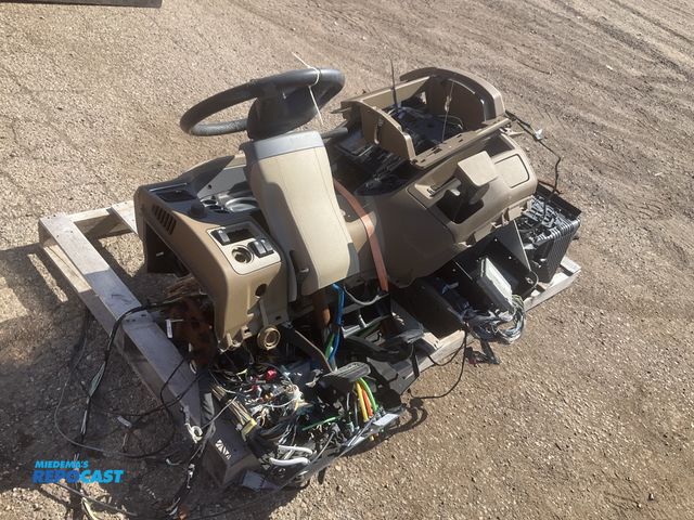 Lot 2-11748 - Dashboard out of a Peterbilt semi truck, has the gauge cluster and some of the electrical, missing p...