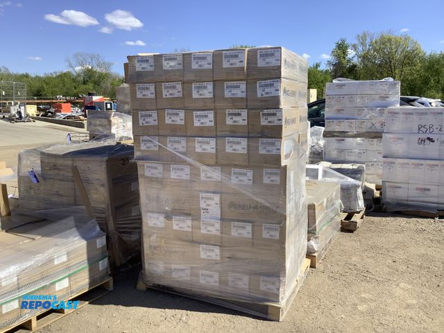 Lot 2-34779 - 86 Rev-A-Shelf Single chrome baskets 9”W x 18”D