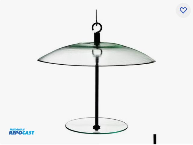 Lot 2-14993 - Mosaic Birds 360 seed cylinder feeder