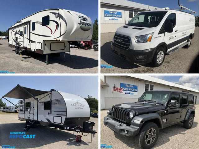 Gaylord: REPO'S, TRUCKS, TRAILERS, EQUIPMENT, AUTO'S, RV'S, & MUCH MORE! 8/27/26
