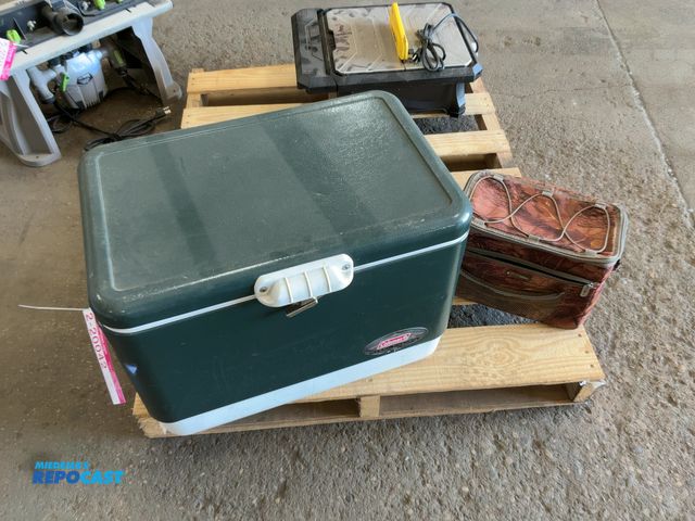 Lot 2-20042 - (2) Coolers, Coleman Steel Belted is approx. 22”x15”x16” and SubZero is approx. 12”x7”x9”