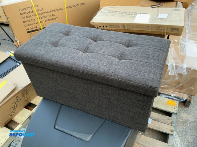 Lot 2-13309 - (2) Lippert 2025011068 Foldable Storage Benches, 30 x 15 x 15