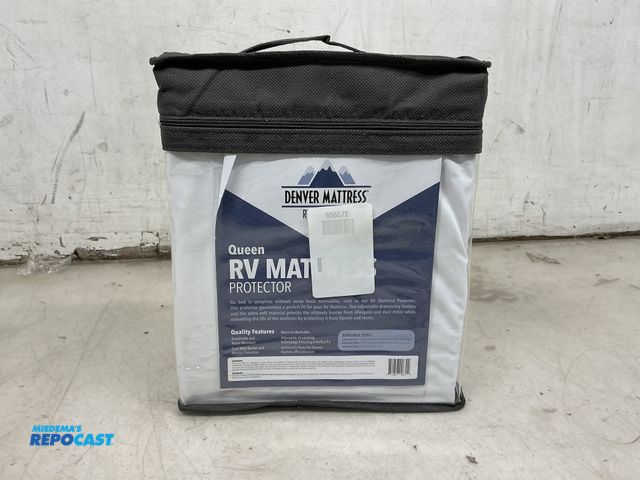 Lot 2-33730 - Denver Mattress RV Mattress Protector, Queen Size, 2 pack