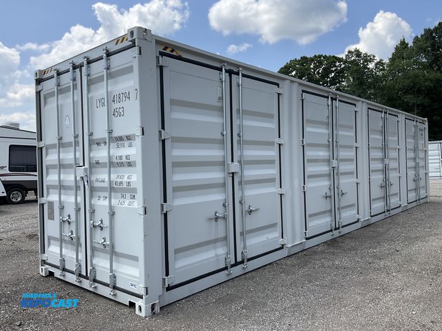 Lot 2-10301 - 2026 High Cube 40’L x 8’W x 9’ 6”T Metal Shipping/Ground Container