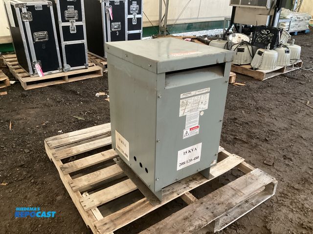 Lot 2-40472 - Powertran 36B 15KVA 3-Phase Transformer