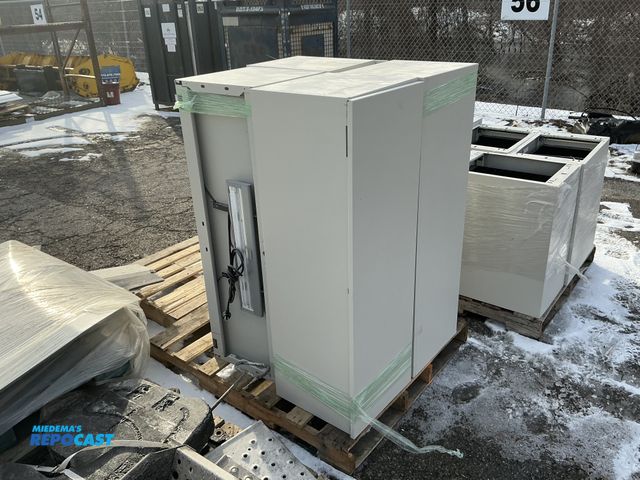 Lot 2-15582 - Skid lot of (4) Steelcase RBB48QTAK Office wall mount cabinets