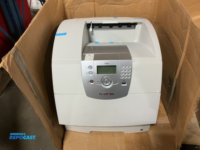 Lot 2-67263 - Lexmark T644Laser Printer.