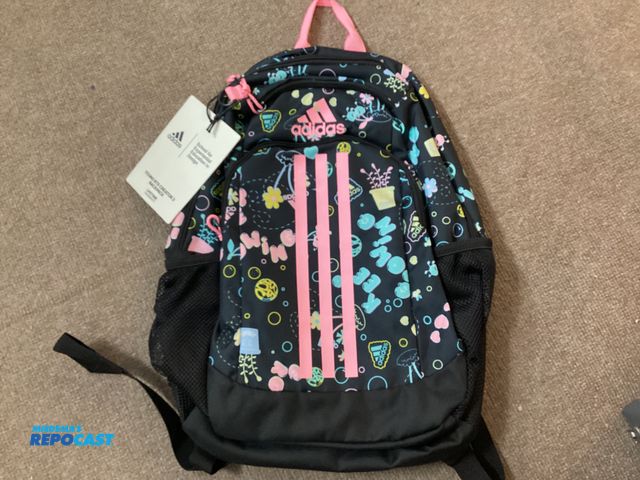 Lot 2-91265 - New adidas Young BTS Creator 2 backpack. Soft padded shoulder straps, padded back panel, media stora...