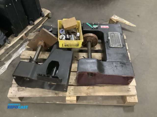 Lot 2-93925 - Lot of one Rockwell superficial hardness tester, a service diamond hardness tester, and a bin of var...