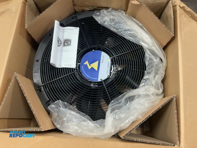 Lot 2-33006 - (2) New Ziehl-Abegg ECblue Premium Efficiency Fans, Type ZN050-ZIL.DC.V7P2, 3 Phase, 200-240VAC