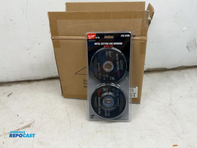 Lot 2-96904 - (12) New 10packs of asst. 4-1/2" cutting &amp; grinding wheels