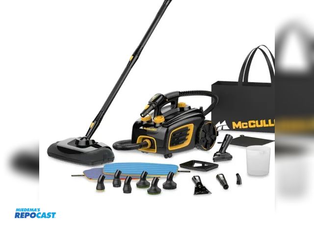 Lot 2-92779 - New McCulloch MC1375 Canister Steam System