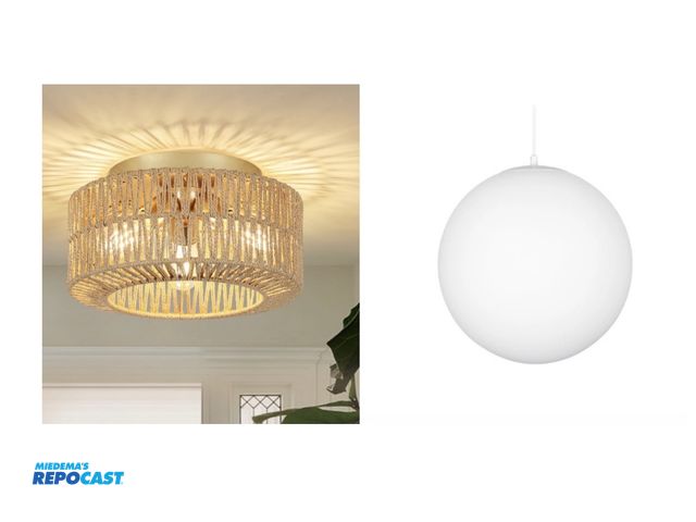 Lot 2-61789 - Lot of (2) different Light Fixtures